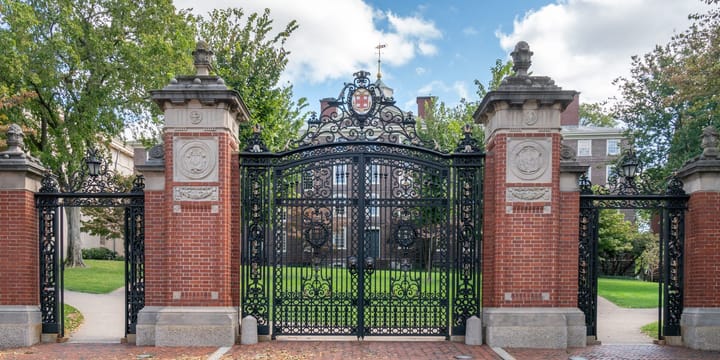 Van Wickle Gates at the Campus of Brown University