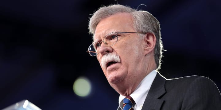 Former Ambassador John R. Bolton speaking at the 2017 Conservative Political Action Conference (CPAC) in National Harbor, Maryland.